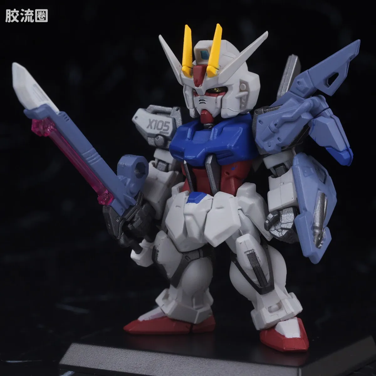 新FW系列食玩 GUNDAM CONVERGE CORE 强袭高达 全武器套装 - 图片