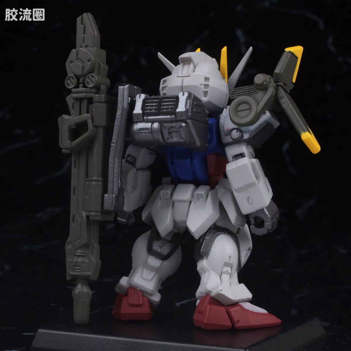 新FW系列食玩 GUNDAM CONVERGE CORE 强袭高达 全武器套装 - 图片