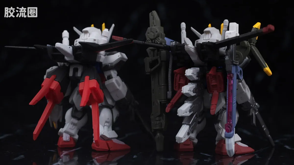 新FW系列食玩 GUNDAM CONVERGE CORE 强袭高达 全武器套装 - 图片