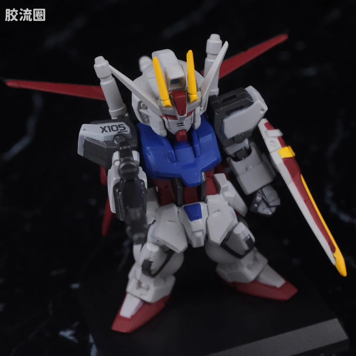 新FW系列食玩 GUNDAM CONVERGE CORE 强袭高达 全武器套装 - 图片