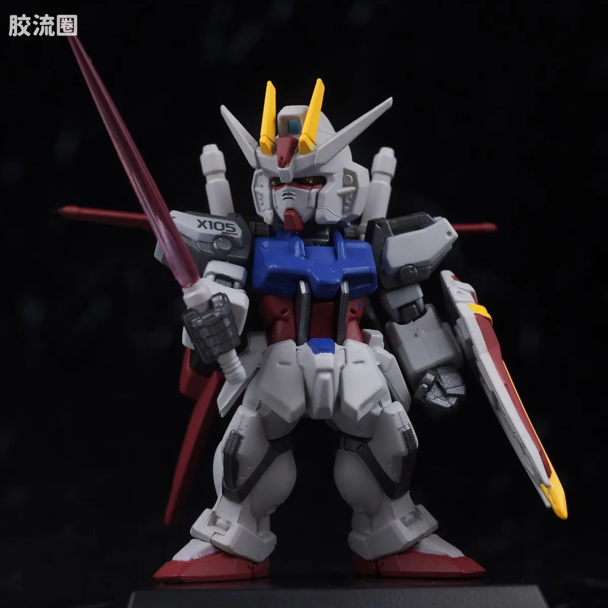 新FW系列食玩 GUNDAM CONVERGE CORE 强袭高达 全武器套装 - 图片