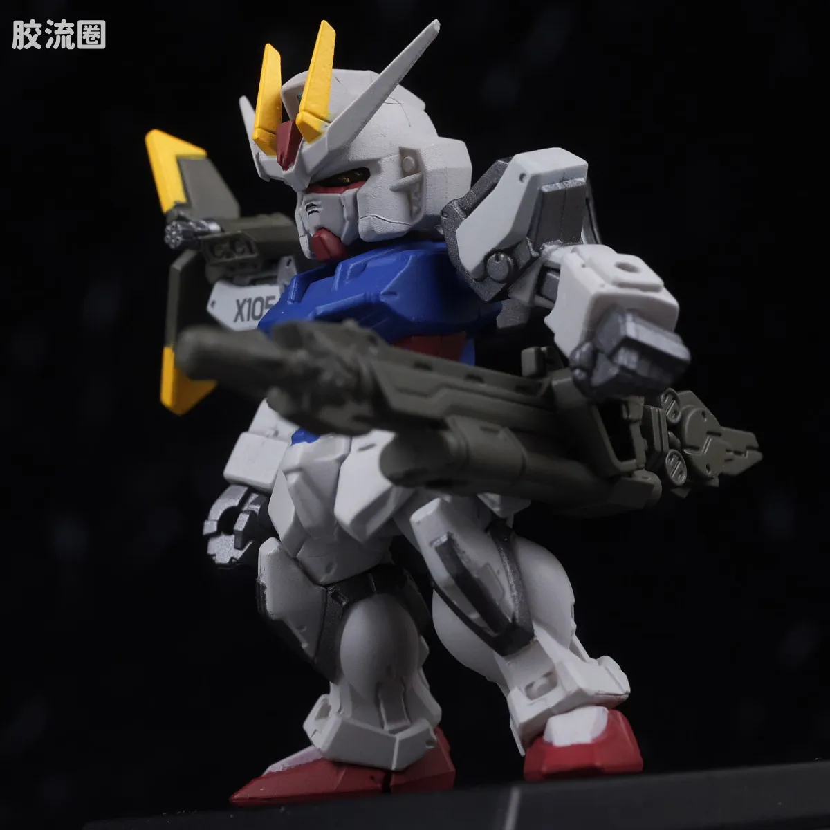 新FW系列食玩 GUNDAM CONVERGE CORE 强袭高达 全武器套装 - 图片