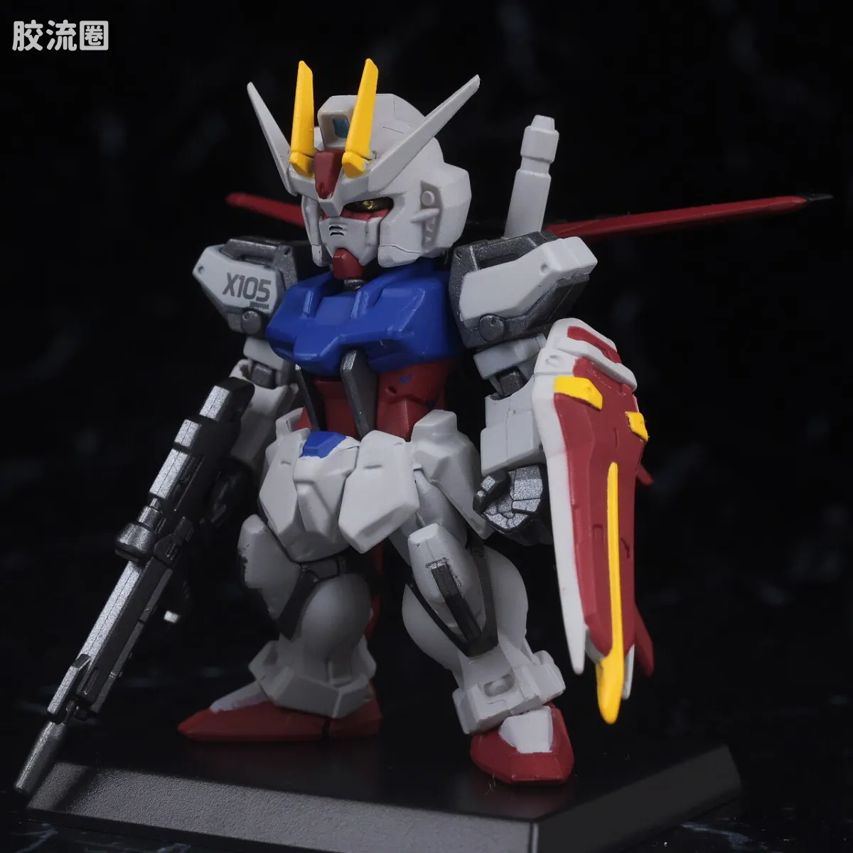 新FW系列食玩 GUNDAM CONVERGE CORE 强袭高达 全武器套装 - 图片