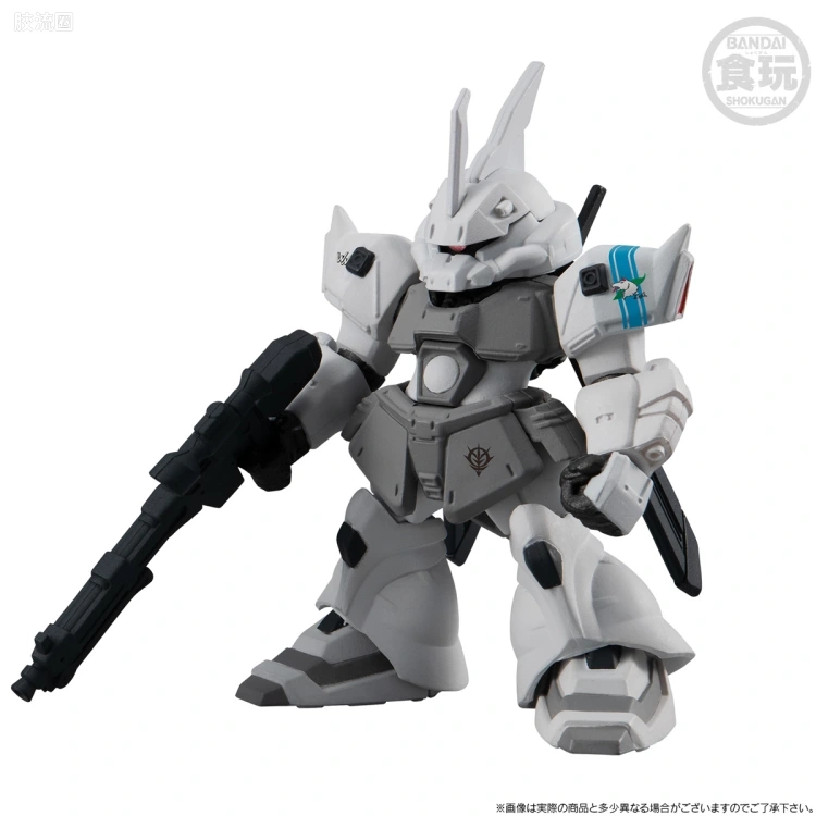 新FW系列食玩 GUNDAM CONVERGE CORE 所罗门的白狼套装 - 图片