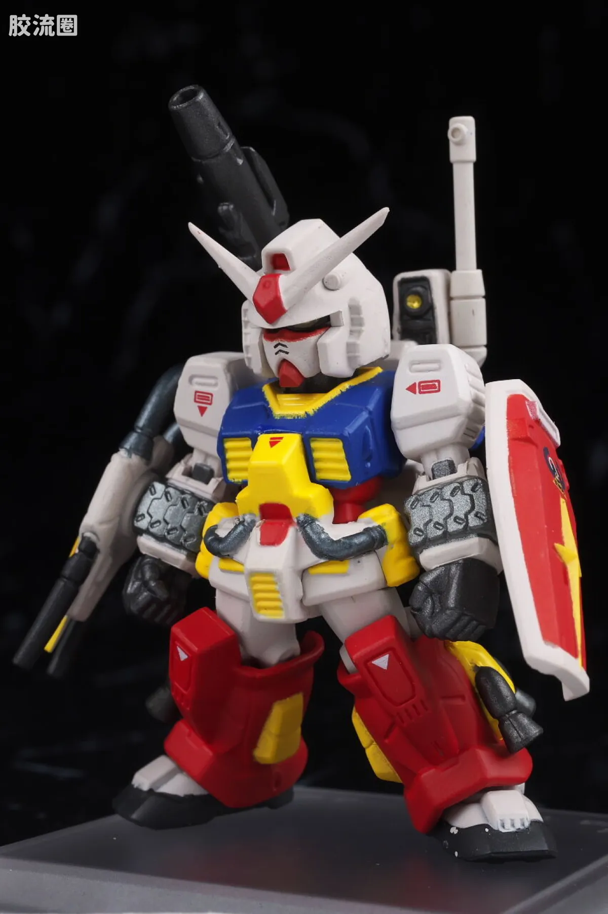 新FW系列食玩 GUNDAM CONVERGE CORE 完美高达＆完美吉恩号套装 - 图片