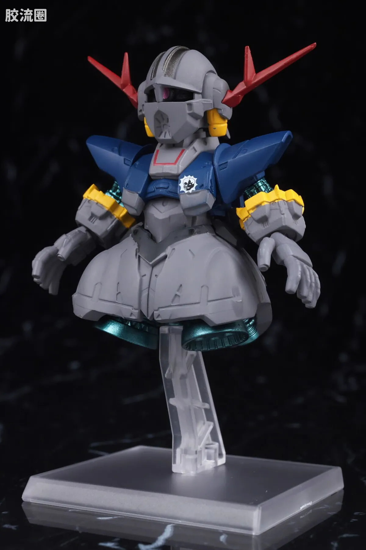 新FW系列食玩 GUNDAM CONVERGE CORE 完美高达＆完美吉恩号套装 - 图片