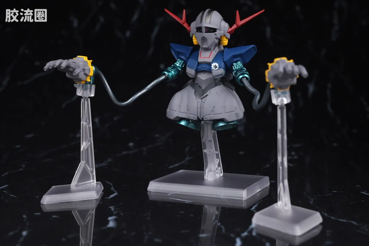 新FW系列食玩 GUNDAM CONVERGE CORE 完美高达＆完美吉恩号套装 - 图片