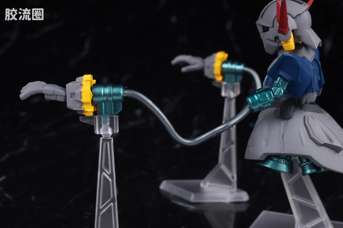 新FW系列食玩 GUNDAM CONVERGE CORE 完美高达＆完美吉恩号套装 - 图片