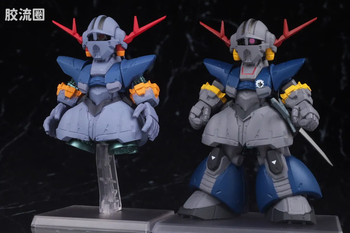 新FW系列食玩 GUNDAM CONVERGE CORE 完美高达＆完美吉恩号套装 - 图片