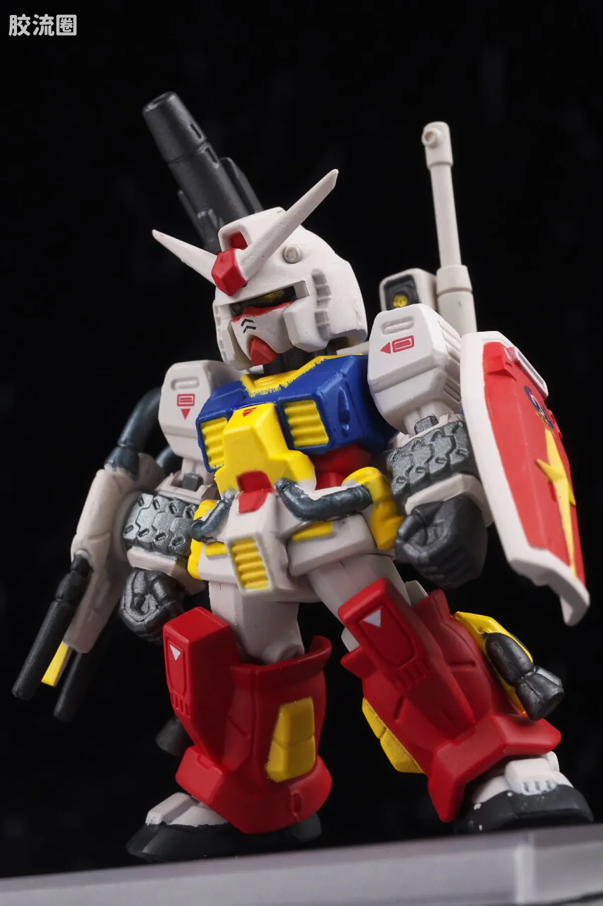新FW系列食玩 GUNDAM CONVERGE CORE 完美高达＆完美吉恩号套装 - 图片