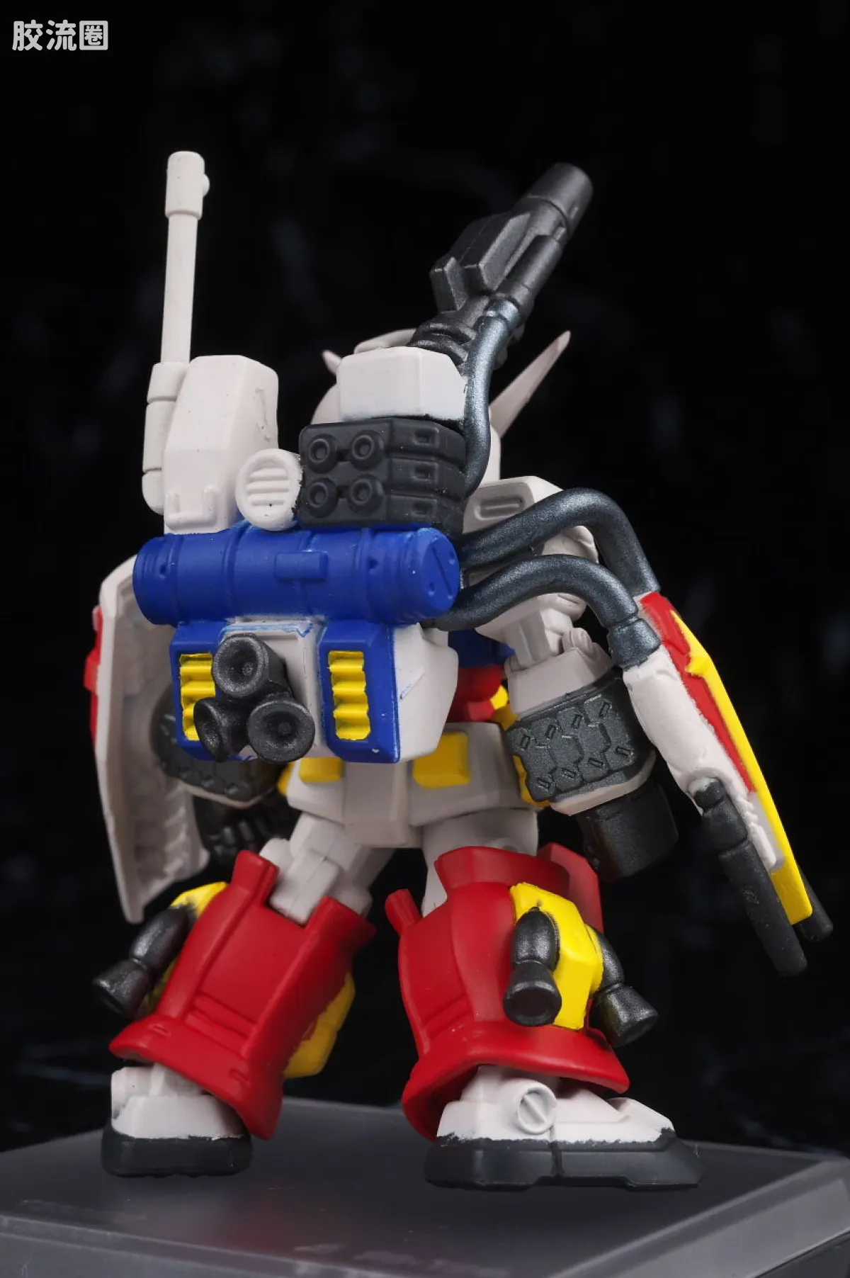 新FW系列食玩 GUNDAM CONVERGE CORE 完美高达＆完美吉恩号套装 - 图片