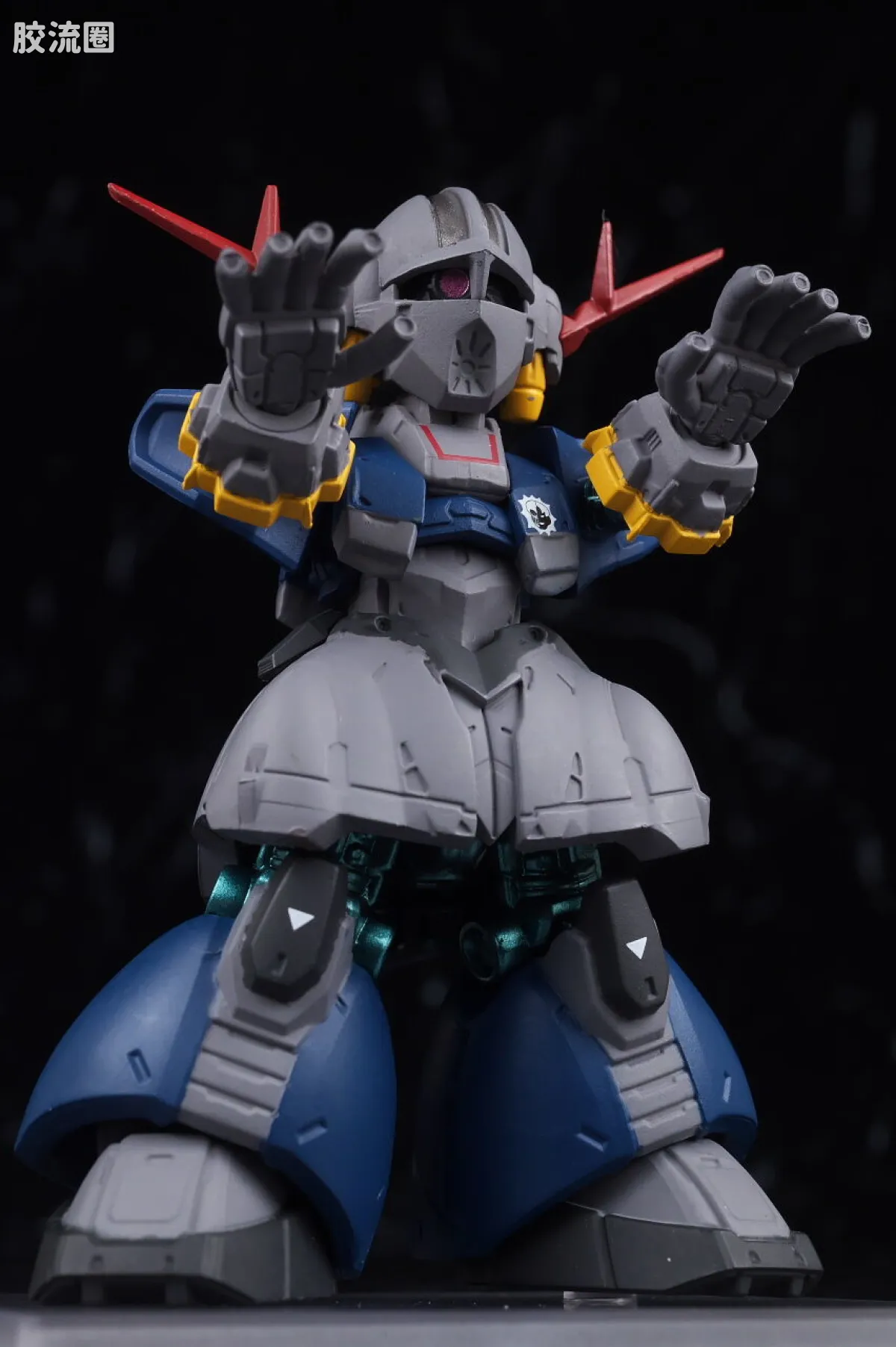 新FW系列食玩 GUNDAM CONVERGE CORE 完美高达＆完美吉恩号套装 - 图片