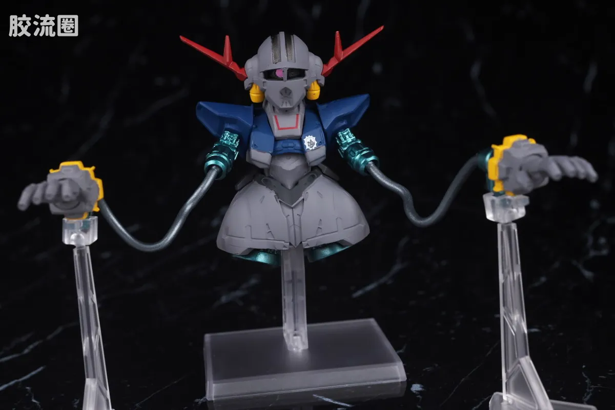 新FW系列食玩 GUNDAM CONVERGE CORE 完美高达＆完美吉恩号套装 - 图片