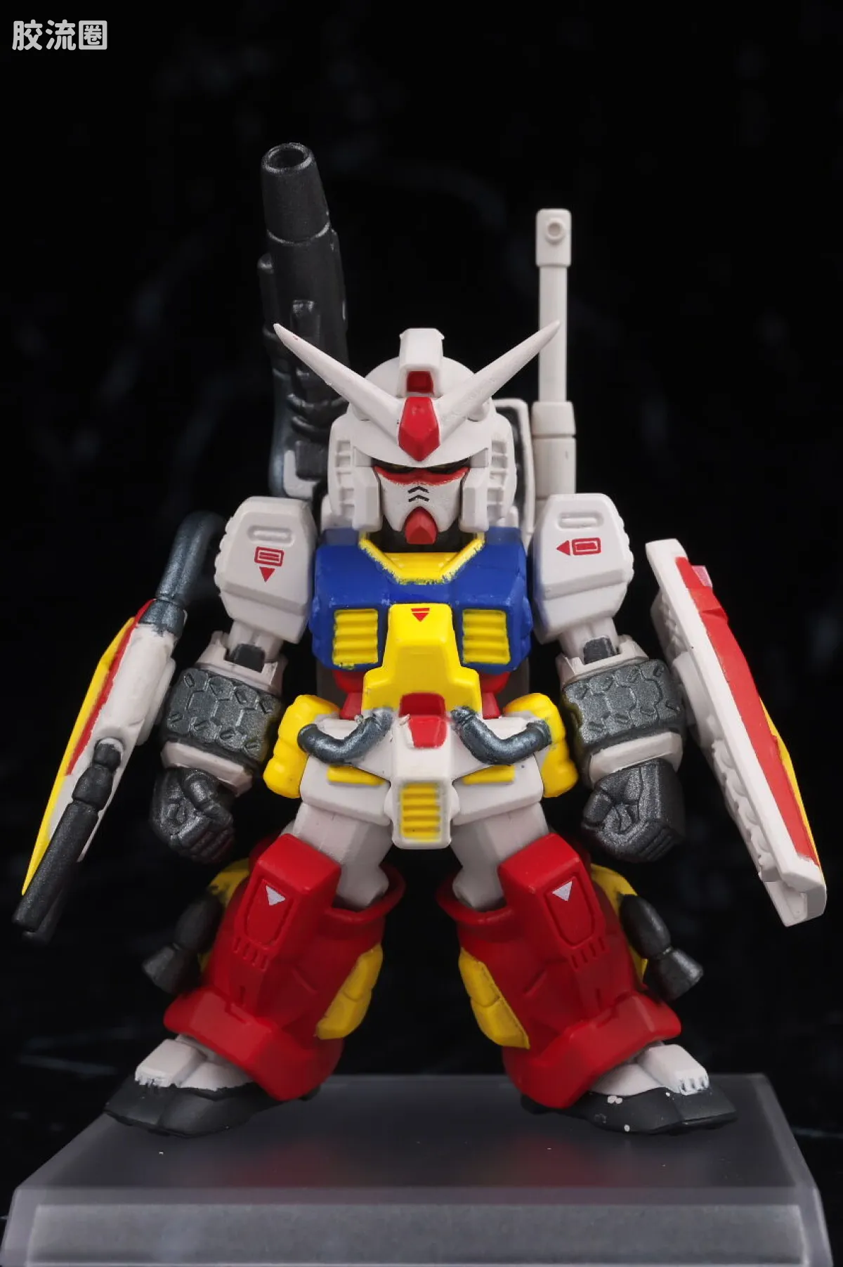 新FW系列食玩 GUNDAM CONVERGE CORE 完美高达＆完美吉恩号套装 - 图片