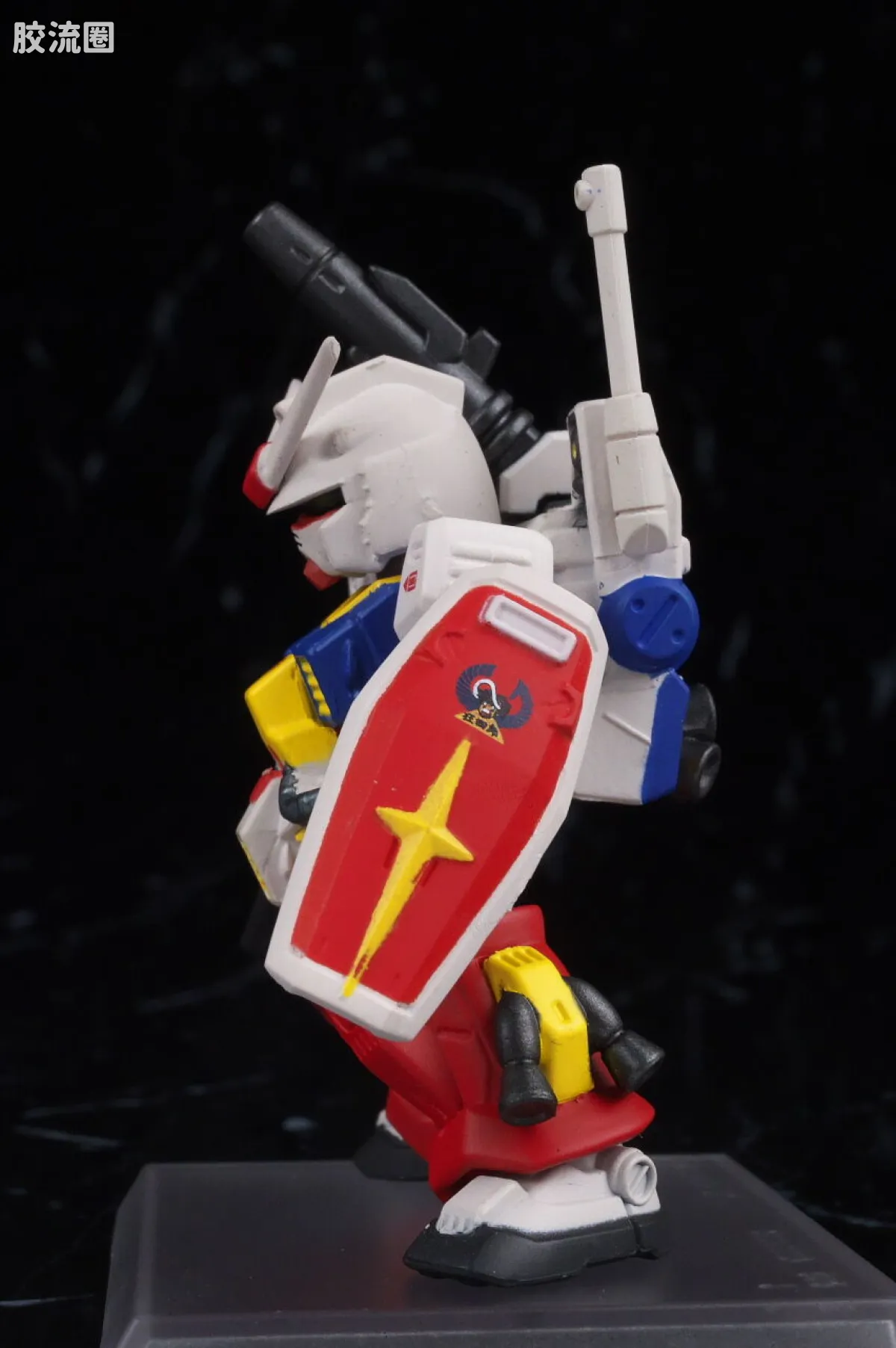 新FW系列食玩 GUNDAM CONVERGE CORE 完美高达＆完美吉恩号套装 - 图片