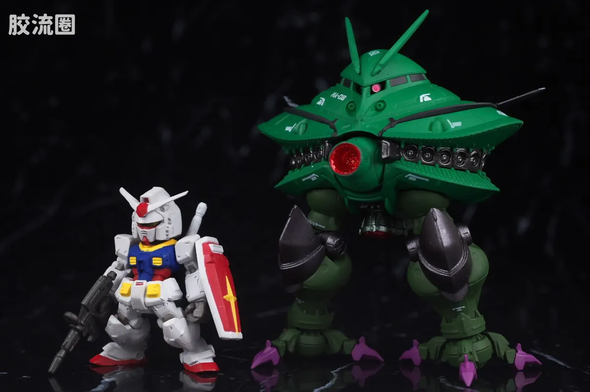 新FW系列食玩 GUNDAM CONVERGE CORE 大扎姆&核心喷射机 - 图片