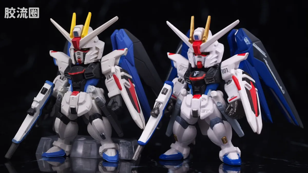 新FW系列食玩 GUNDAM CONVERGE CORE 自由高达(高达中国计划版) - 图片