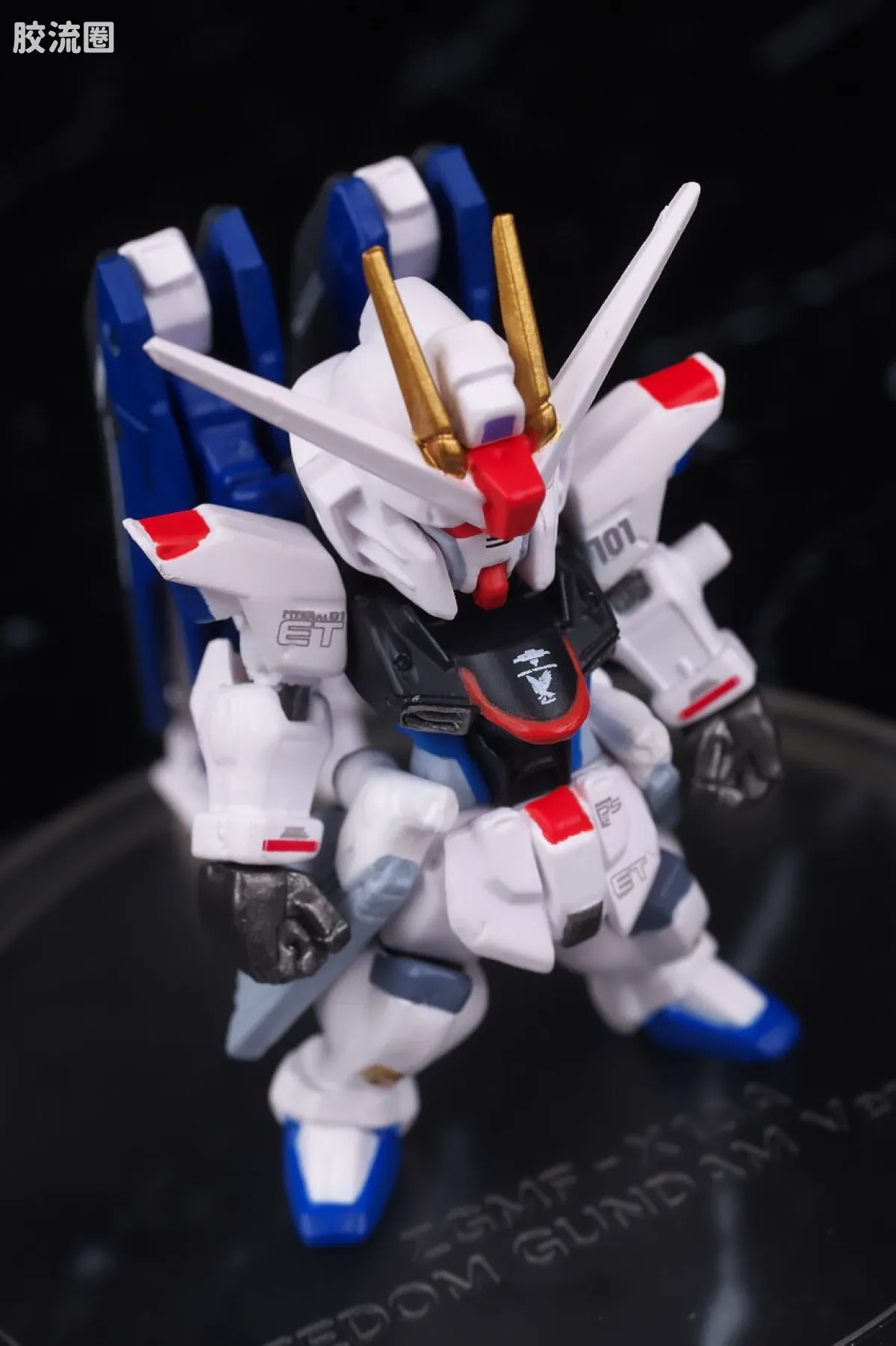 新FW系列食玩 GUNDAM CONVERGE CORE 自由高达(高达中国计划版) - 图片