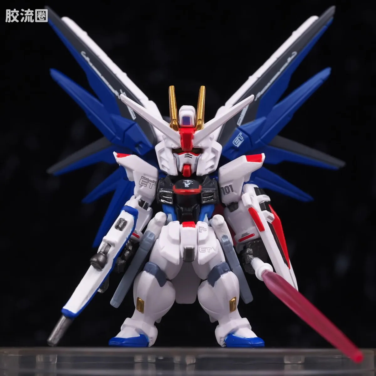 新FW系列食玩 GUNDAM CONVERGE CORE 自由高达(高达中国计划版) - 图片