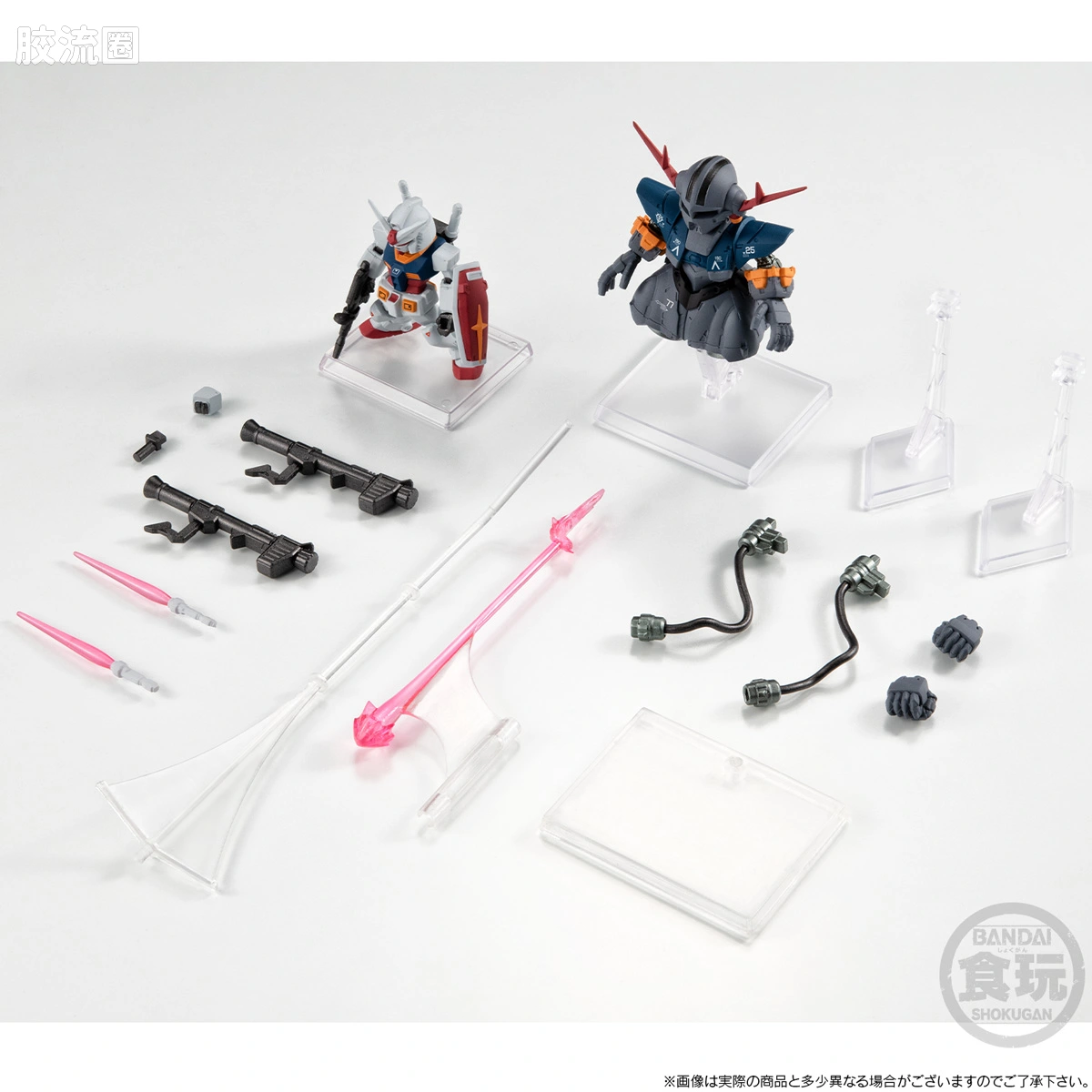 新FW系列食玩 GUNDAM CONVERGE CORE 最后一击套装 - 图片