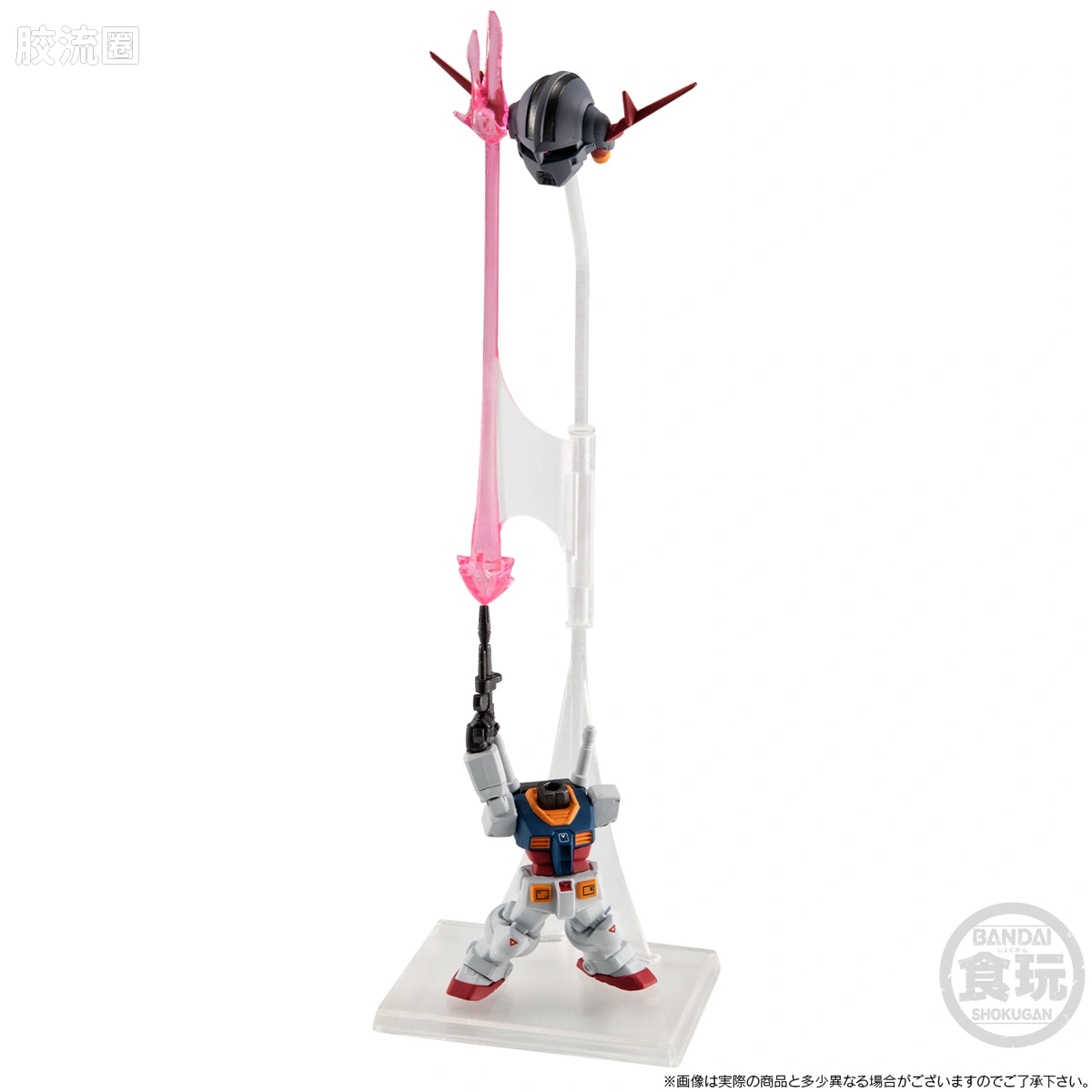 新FW系列食玩 GUNDAM CONVERGE CORE 最后一击套装 - 图片