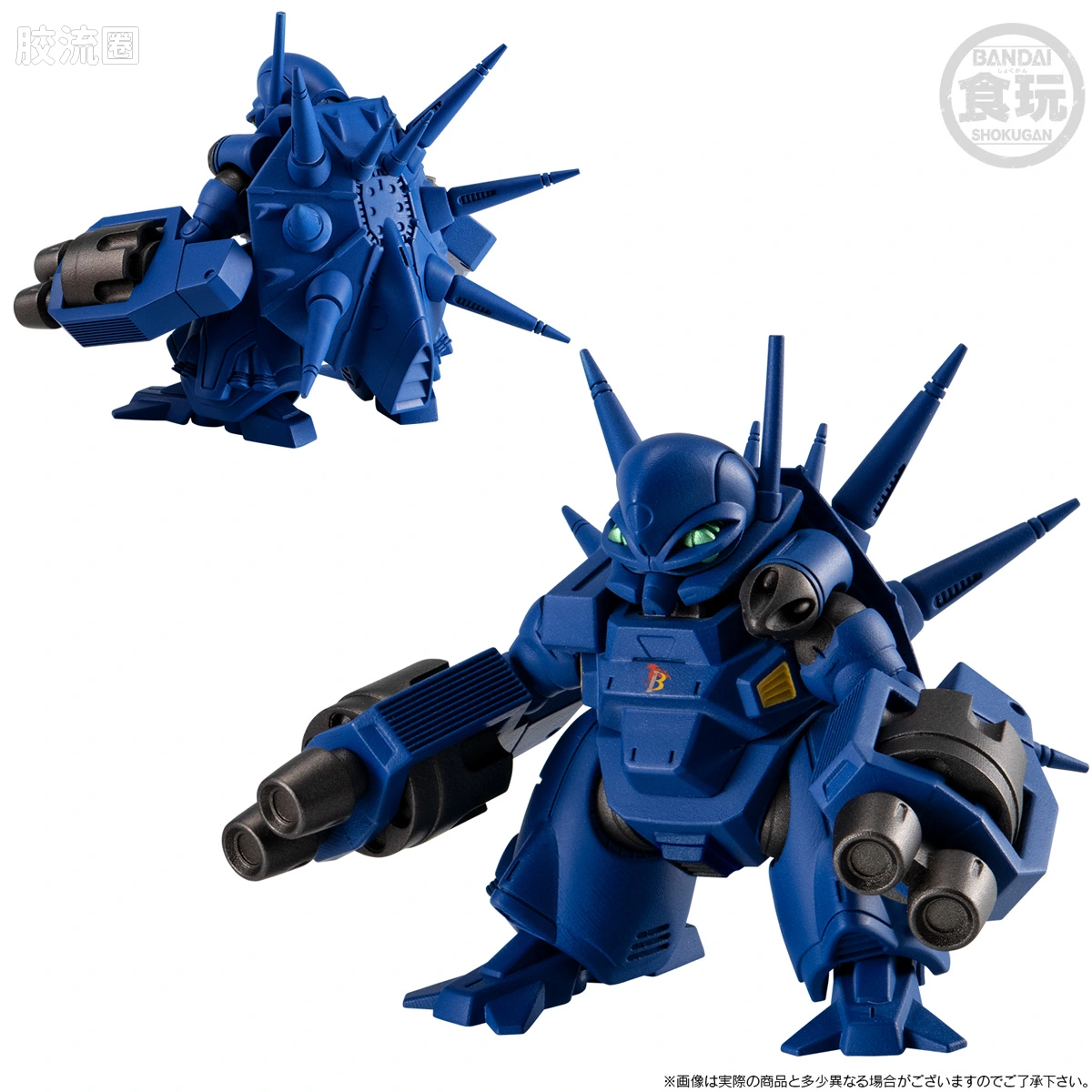 新FW系列食玩 GUNDAM CONVERGE CORE 机动战士海盗高达 钢铁的7人 A队套装 - 图片