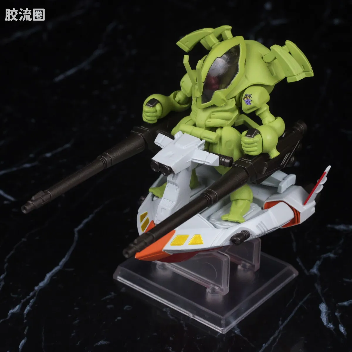 新FW系列食玩 GUNDAM CONVERGE CORE 机动战士海盗高达 钢铁的7人 A队套装 - 图片