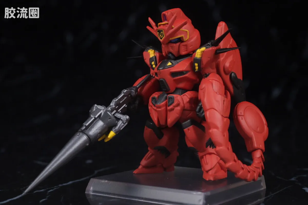 新FW系列食玩 GUNDAM CONVERGE CORE 机动战士海盗高达 钢铁的7人 A队套装 - 图片
