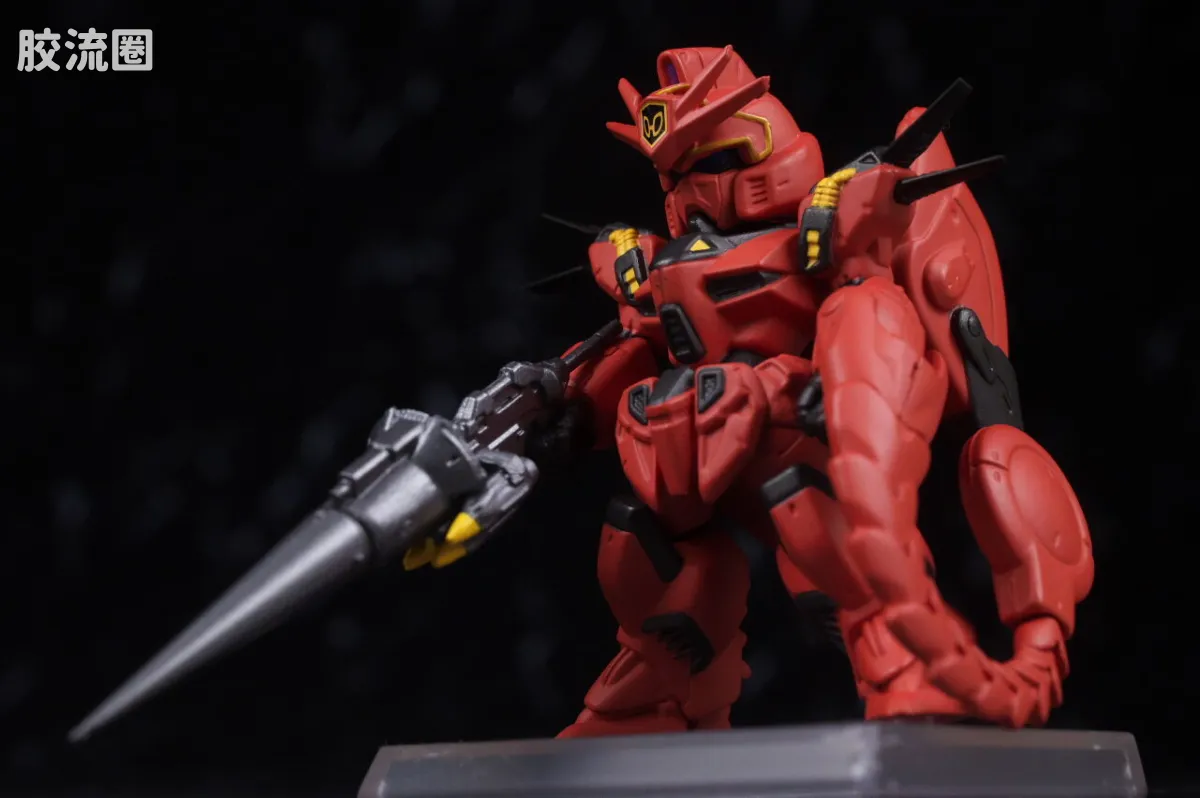 新FW系列食玩 GUNDAM CONVERGE CORE 机动战士海盗高达 钢铁的7人 A队套装 - 图片