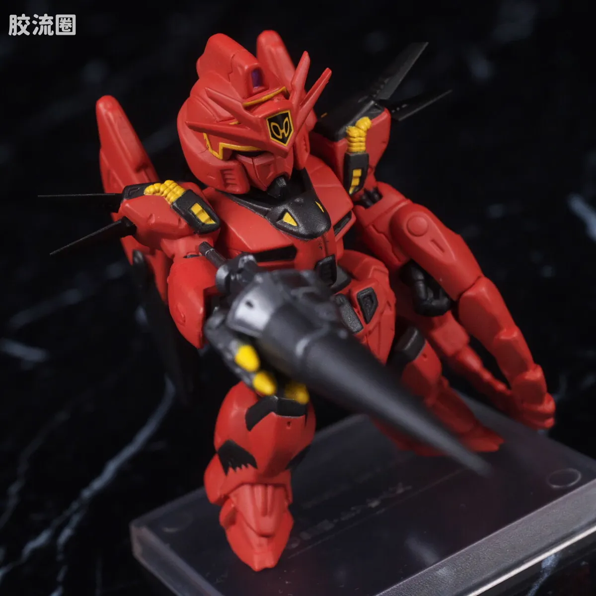 新FW系列食玩 GUNDAM CONVERGE CORE 机动战士海盗高达 钢铁的7人 A队套装 - 图片