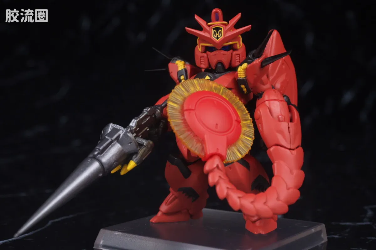 新FW系列食玩 GUNDAM CONVERGE CORE 机动战士海盗高达 钢铁的7人 A队套装 - 图片