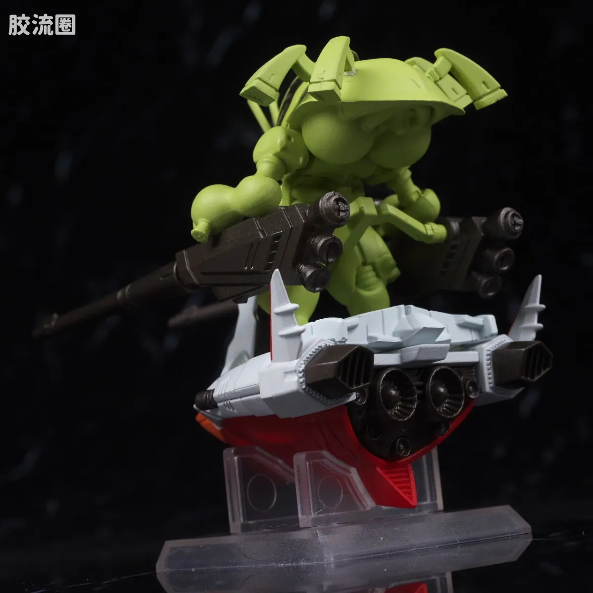 新FW系列食玩 GUNDAM CONVERGE CORE 机动战士海盗高达 钢铁的7人 A队套装 - 图片