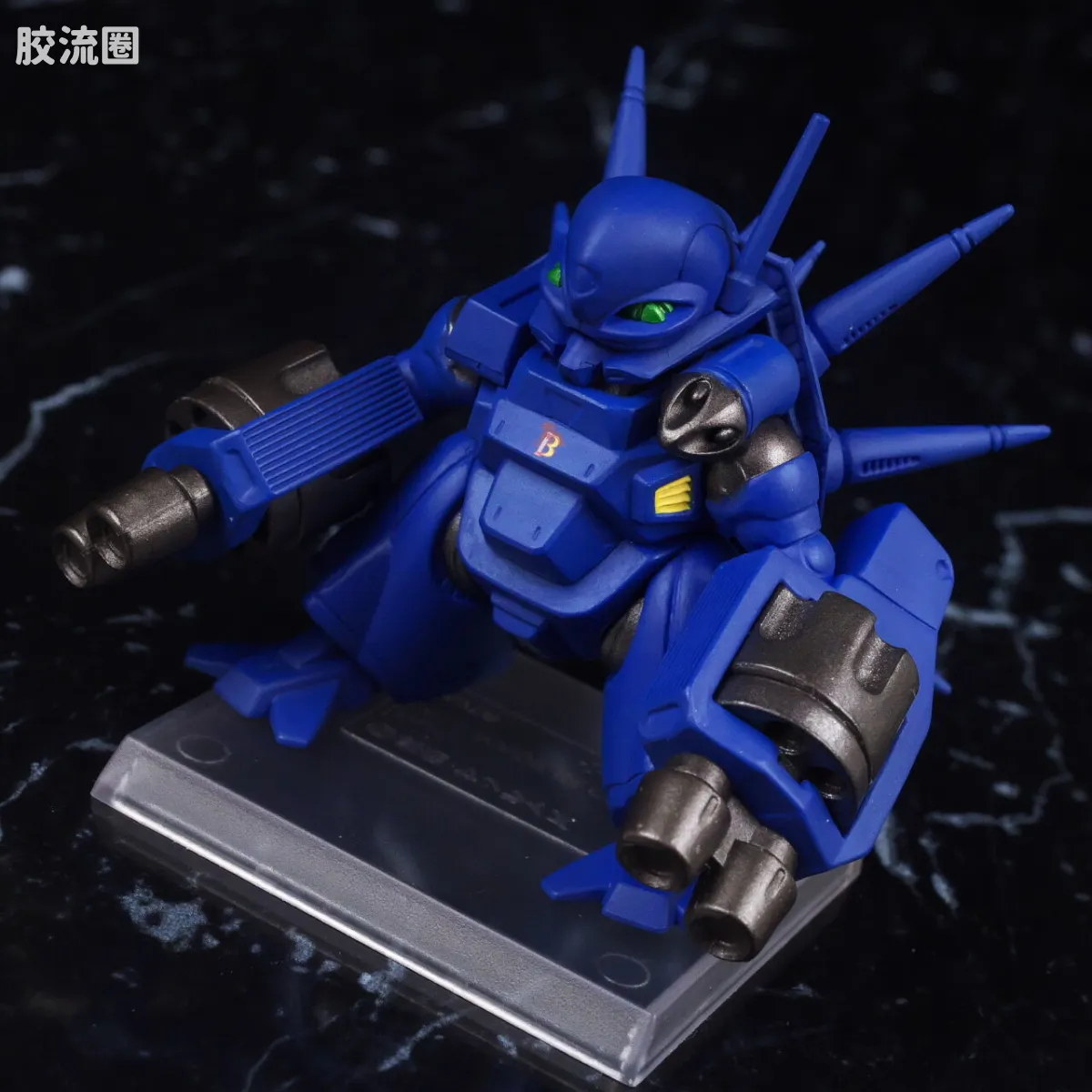 新FW系列食玩 GUNDAM CONVERGE CORE 机动战士海盗高达 钢铁的7人 A队套装 - 图片