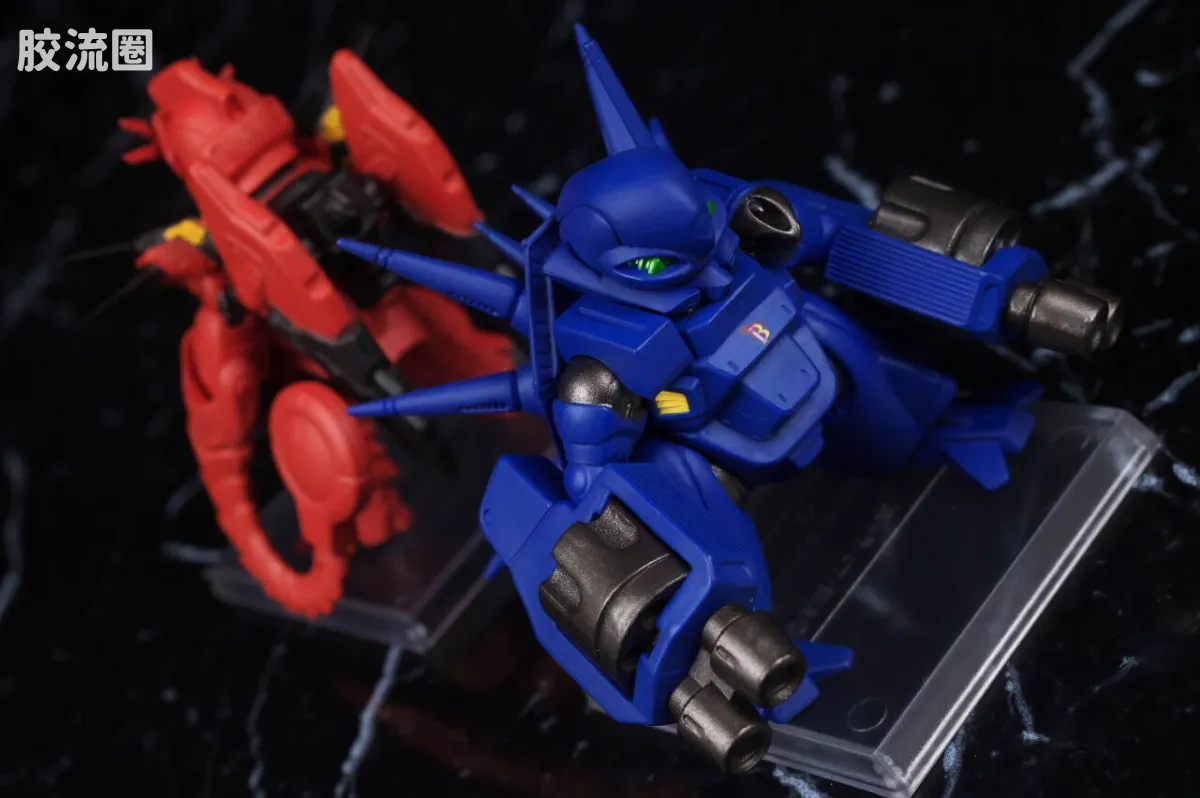 新FW系列食玩 GUNDAM CONVERGE CORE 机动战士海盗高达 钢铁的7人 A队套装 - 图片