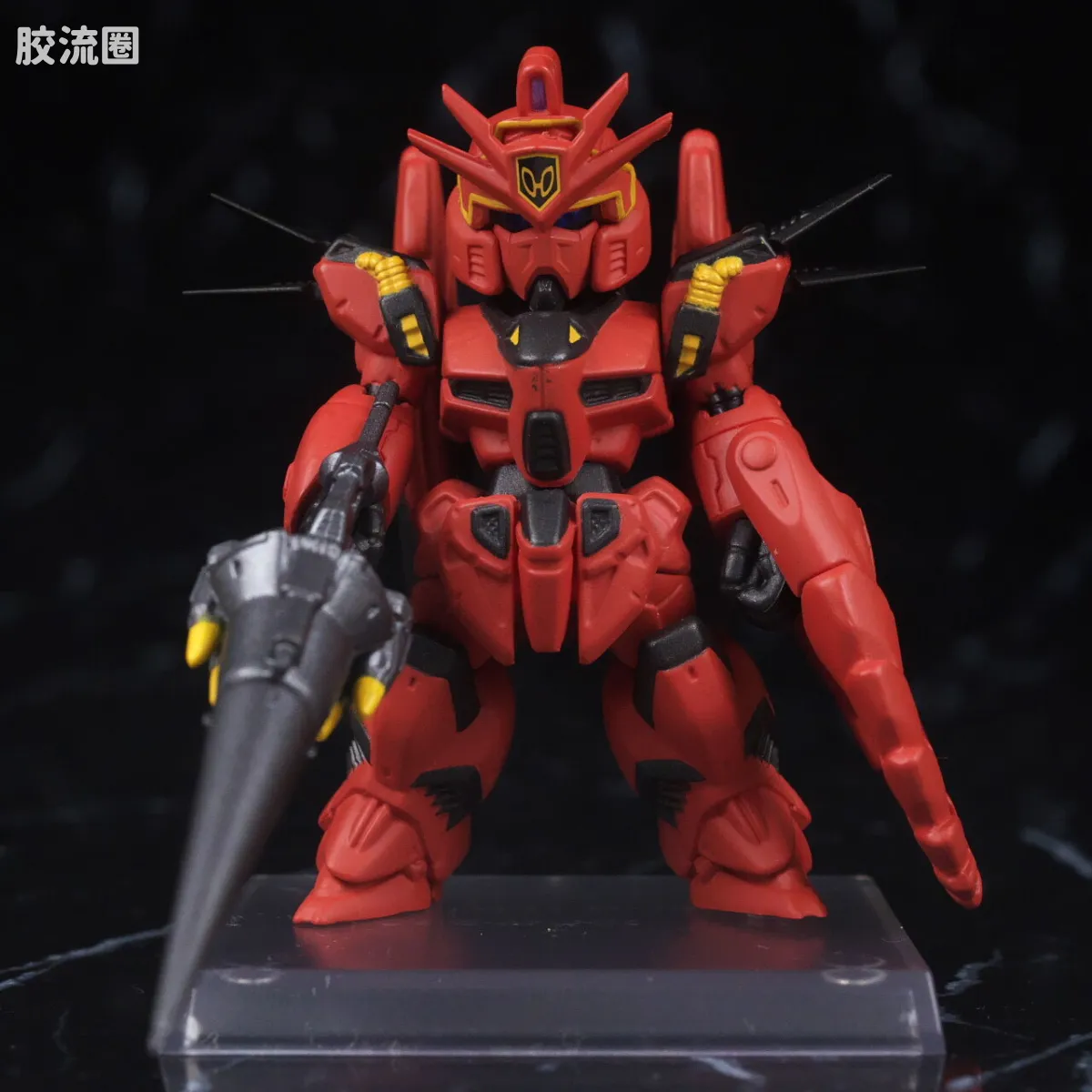 新FW系列食玩 GUNDAM CONVERGE CORE 机动战士海盗高达 钢铁的7人 A队套装 - 图片