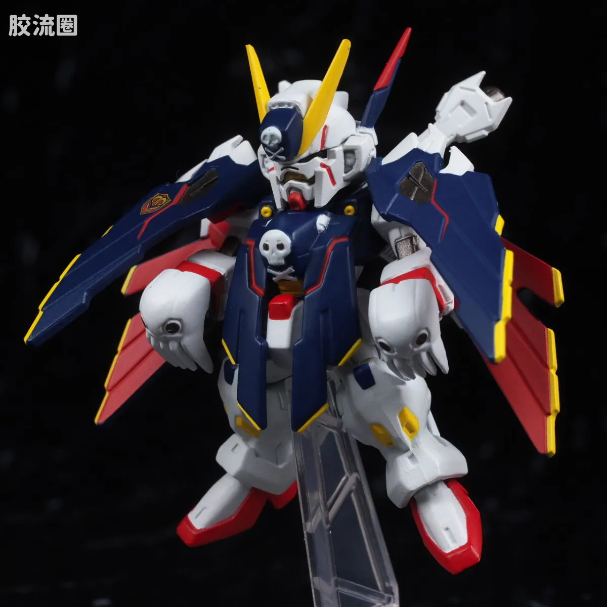 新FW系列食玩 GUNDAM CONVERGE CORE 机动战士海盗高达 钢铁的7人 B队套装 - 图片