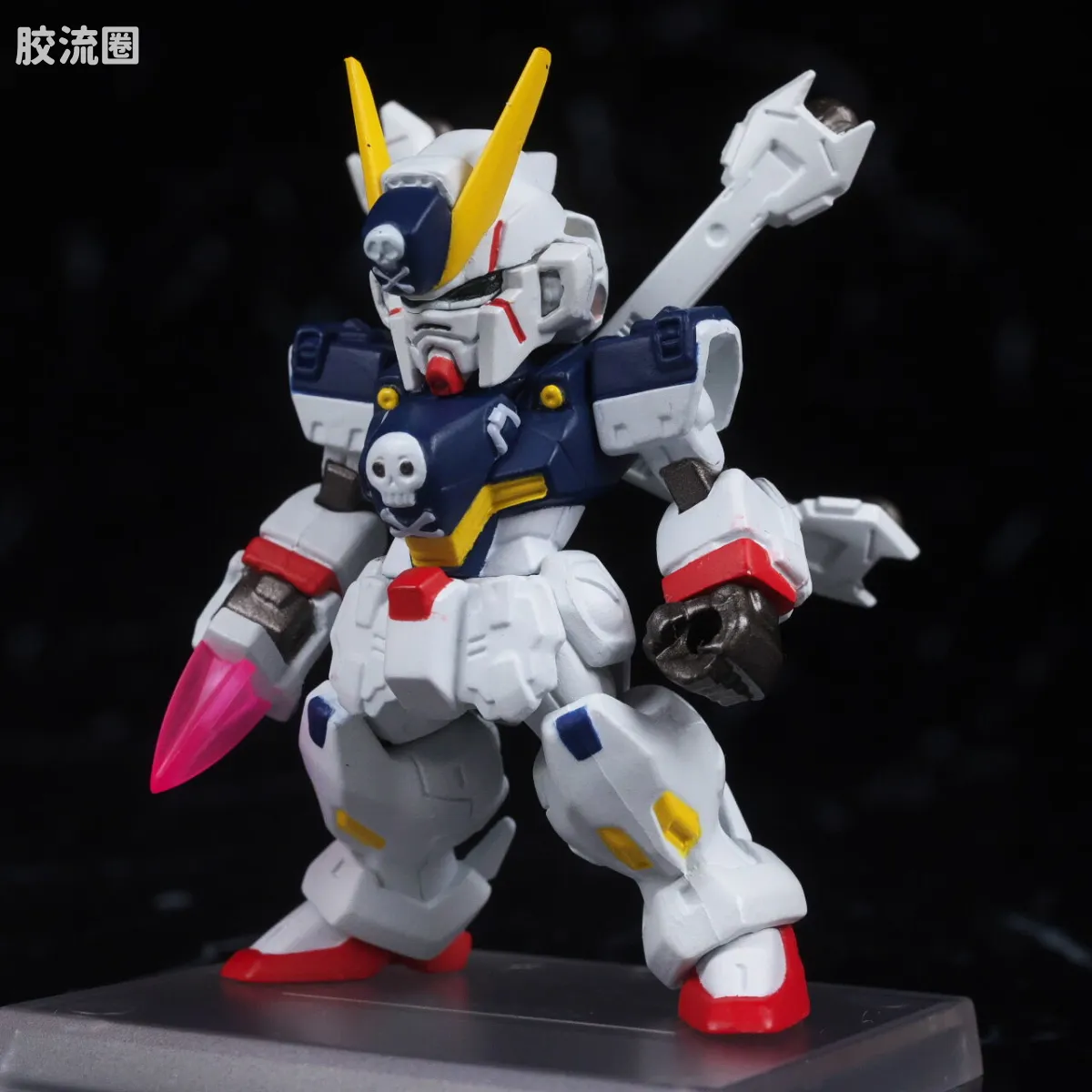新FW系列食玩 GUNDAM CONVERGE CORE 机动战士海盗高达 钢铁的7人 B队套装 - 图片