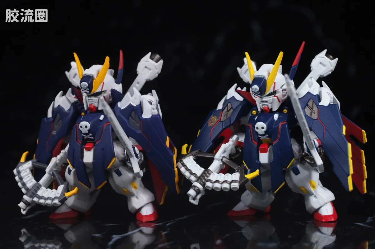 新FW系列食玩 GUNDAM CONVERGE CORE 机动战士海盗高达 钢铁的7人 B队套装 - 图片