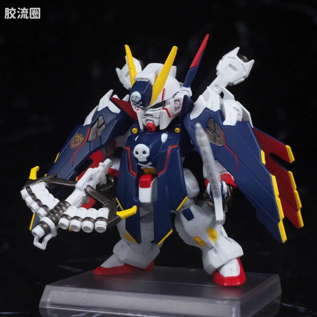 新FW系列食玩 GUNDAM CONVERGE CORE 机动战士海盗高达 钢铁的7人 B队套装 - 图片