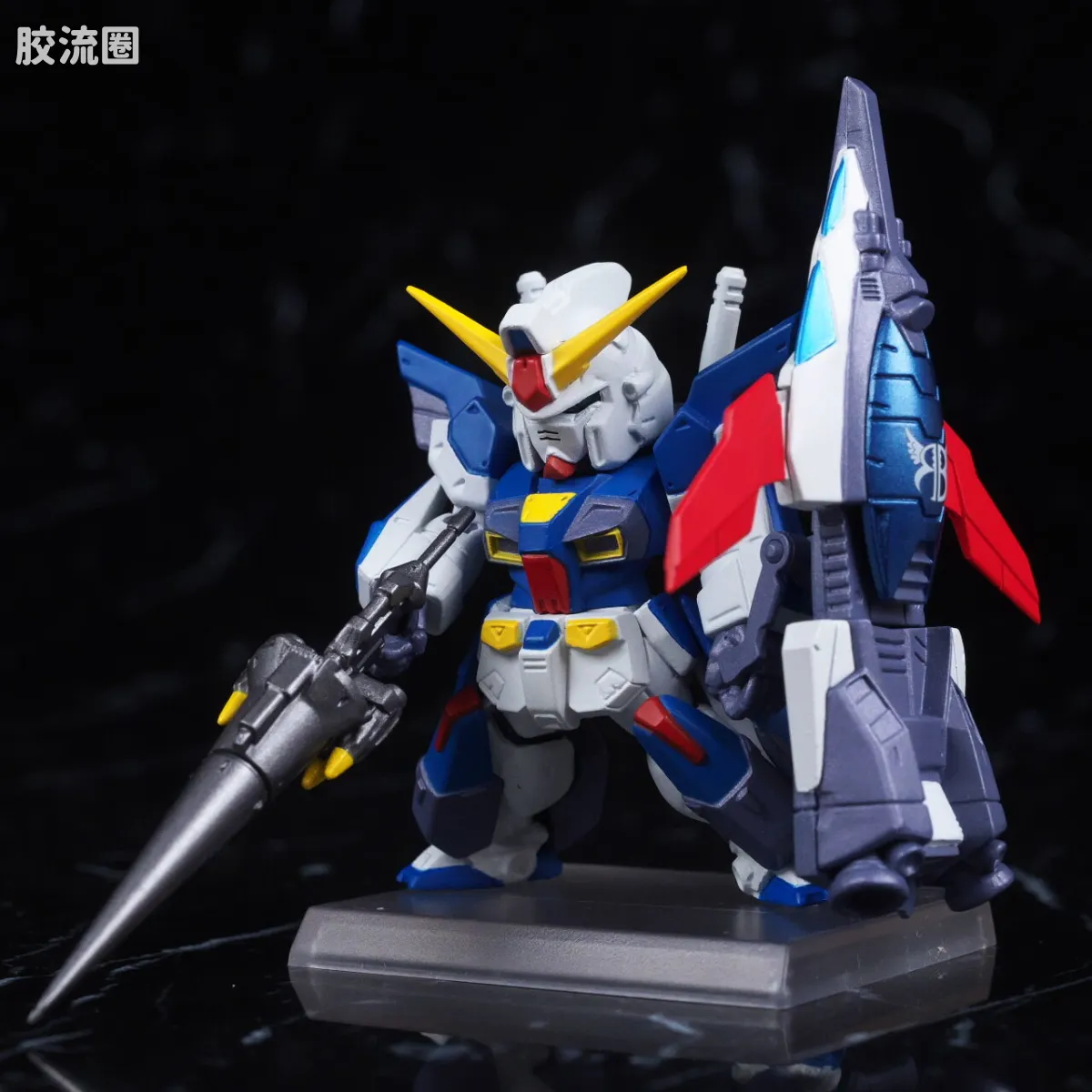 新FW系列食玩 GUNDAM CONVERGE CORE 机动战士海盗高达 钢铁的7人 B队套装 - 图片
