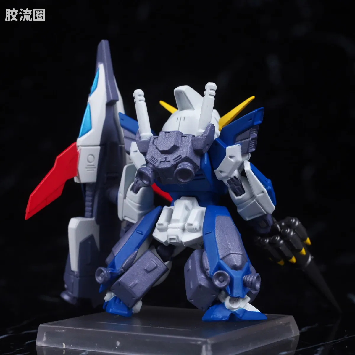 新FW系列食玩 GUNDAM CONVERGE CORE 机动战士海盗高达 钢铁的7人 B队套装 - 图片