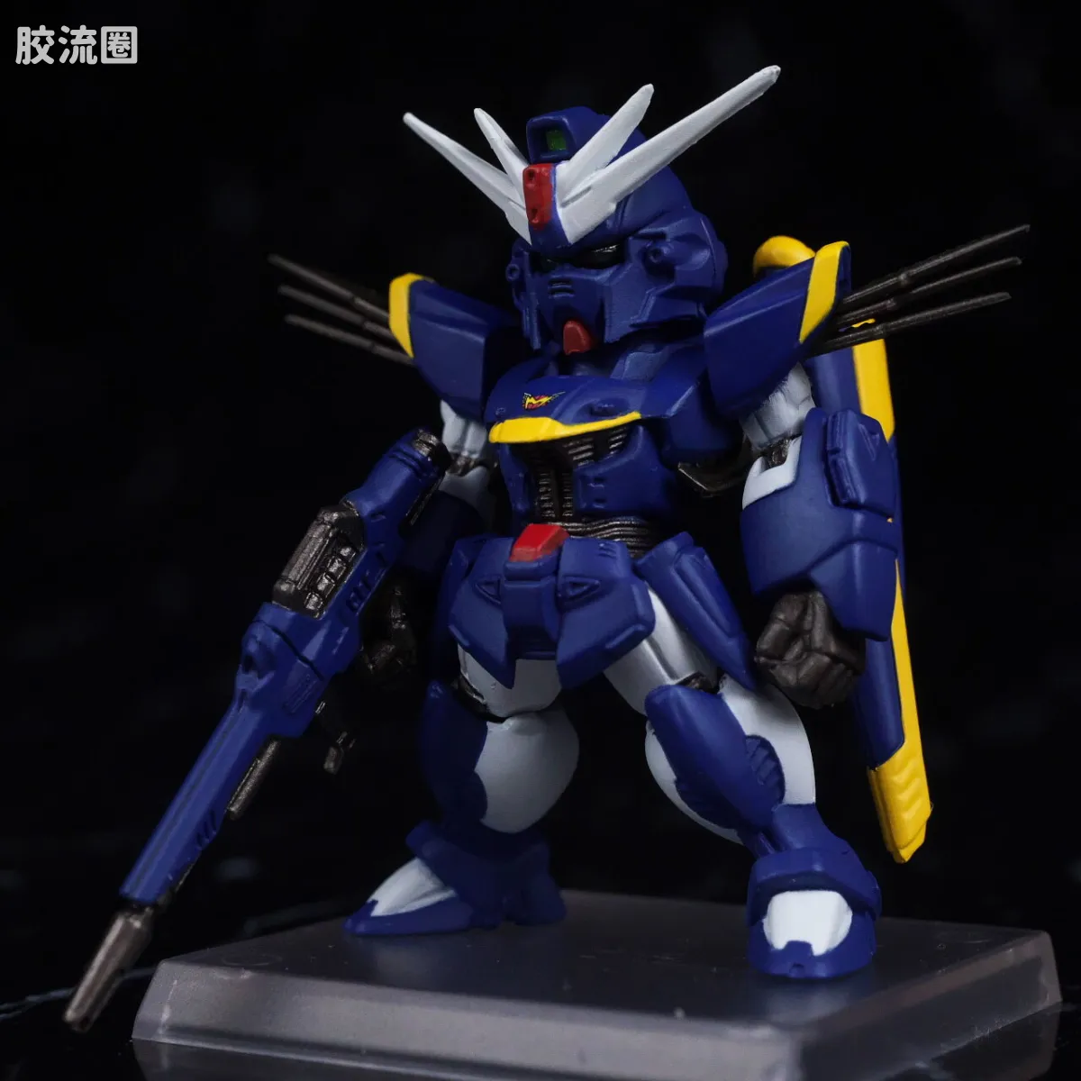 新FW系列食玩 GUNDAM CONVERGE CORE 机动战士海盗高达 钢铁的7人 B队套装 - 图片