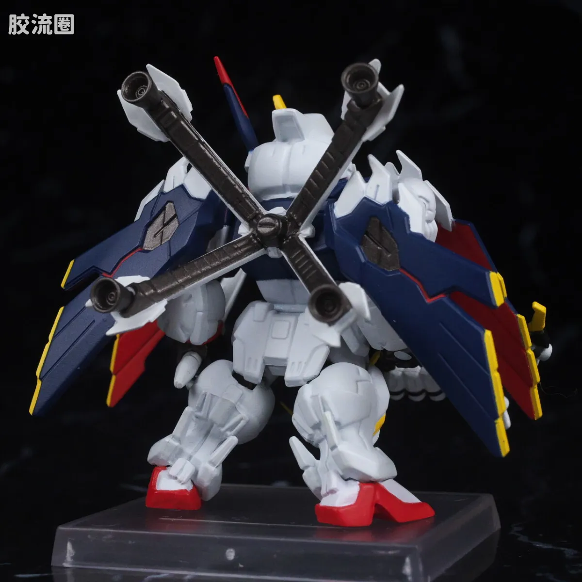 新FW系列食玩 GUNDAM CONVERGE CORE 机动战士海盗高达 钢铁的7人 B队套装 - 图片