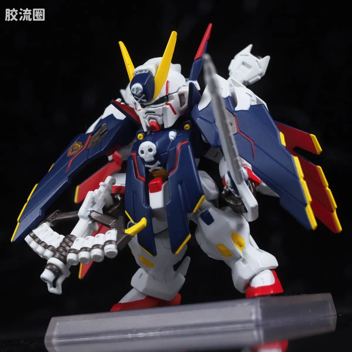 新FW系列食玩 GUNDAM CONVERGE CORE 机动战士海盗高达 钢铁的7人 B队套装 - 图片