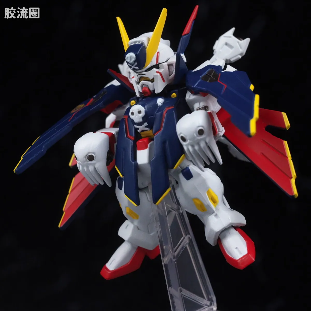 新FW系列食玩 GUNDAM CONVERGE CORE 机动战士海盗高达 钢铁的7人 B队套装 - 图片