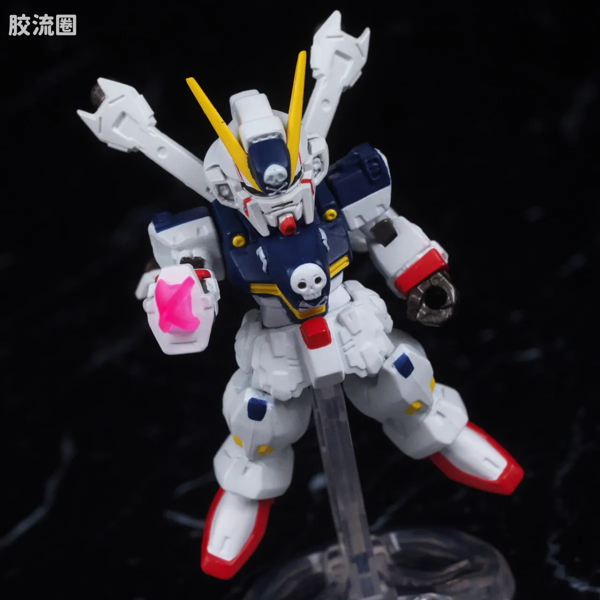 新FW系列食玩 GUNDAM CONVERGE CORE 机动战士海盗高达 钢铁的7人 B队套装 - 图片