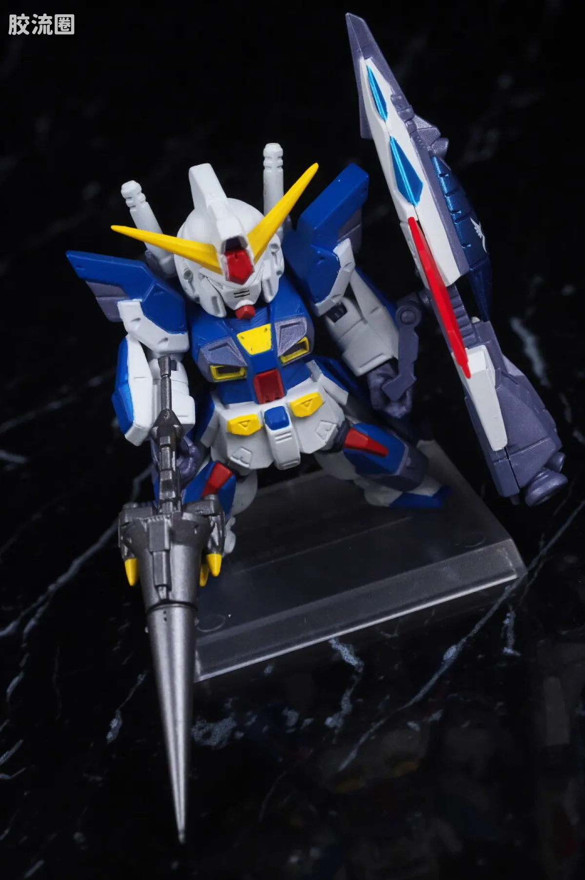 新FW系列食玩 GUNDAM CONVERGE CORE 机动战士海盗高达 钢铁的7人 B队套装 - 图片