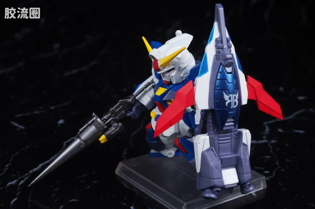 新FW系列食玩 GUNDAM CONVERGE CORE 机动战士海盗高达 钢铁的7人 B队套装 - 图片