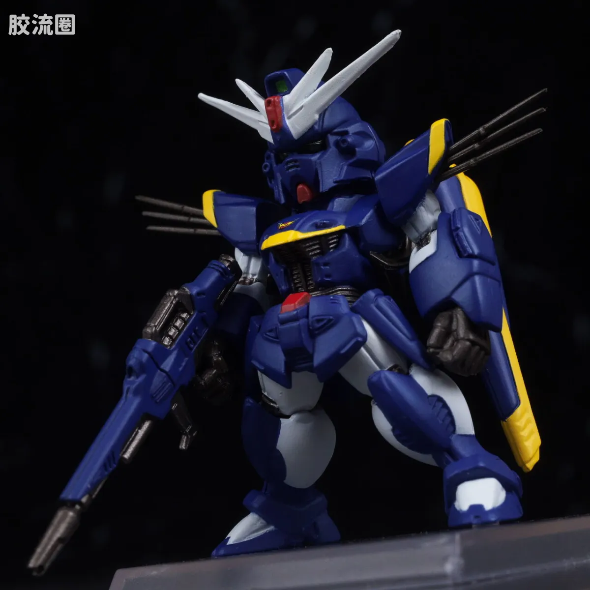 新FW系列食玩 GUNDAM CONVERGE CORE 机动战士海盗高达 钢铁的7人 B队套装 - 图片