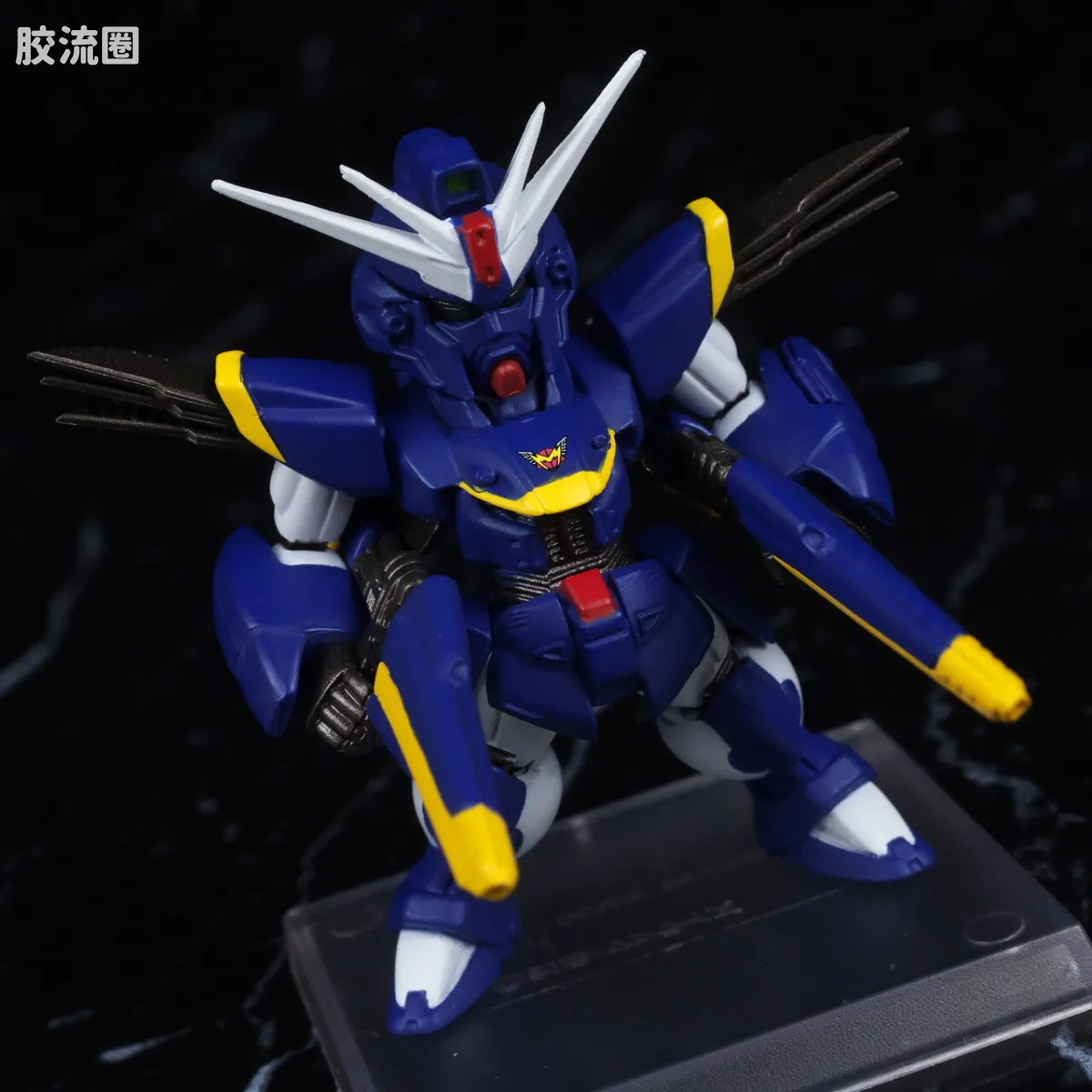新FW系列食玩 GUNDAM CONVERGE CORE 机动战士海盗高达 钢铁的7人 B队套装 - 图片